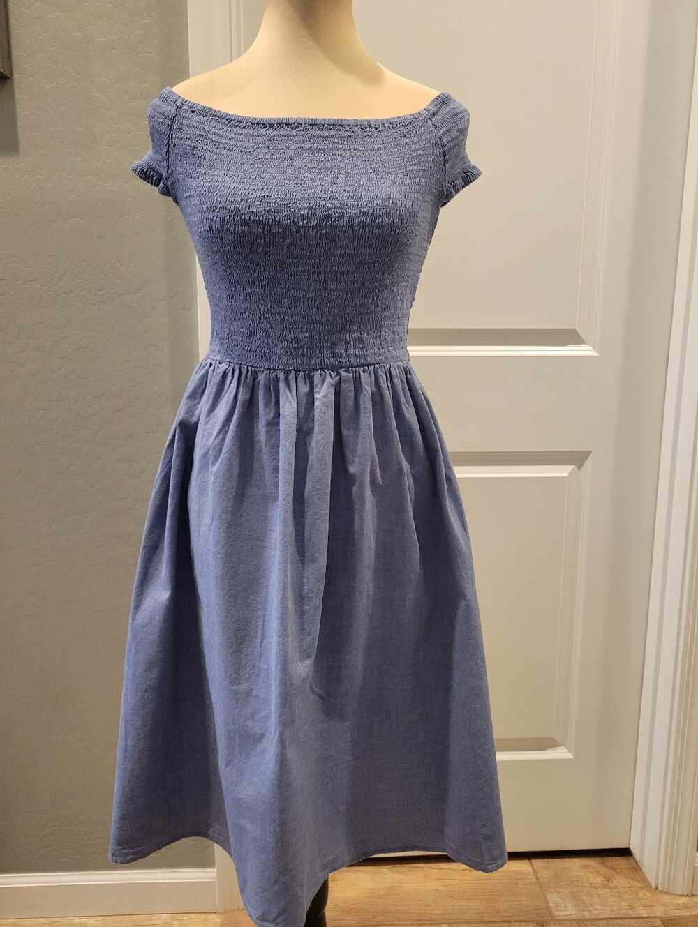 Nine West Charming Chambray Dress